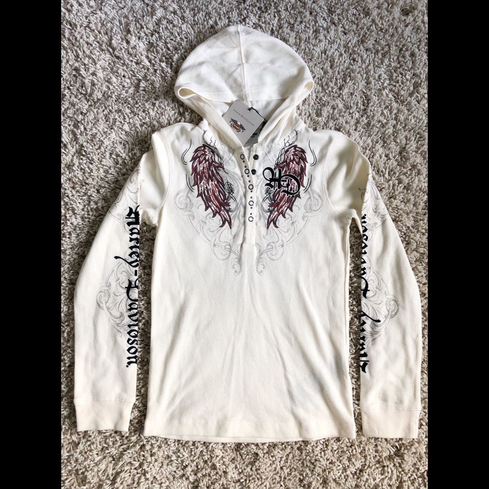 Harley Davidson White thermal